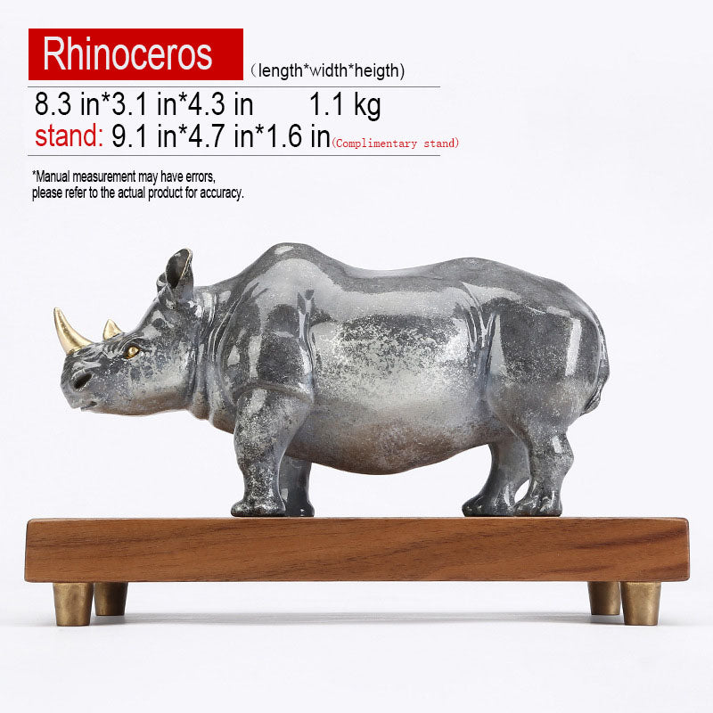 Copper Rhinoceros