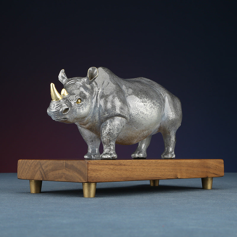 Copper Rhinoceros